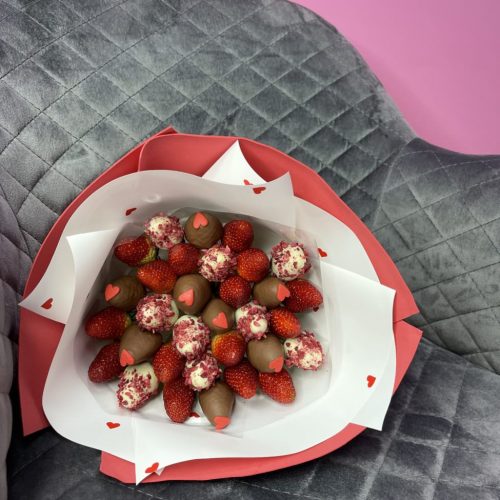 Букет клубники «Валентин»