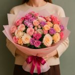 Букет на свадьбу в подарок молодоженам