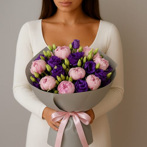 Букет «Фиолетовый вечер»